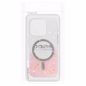 Dėklas telefonui Tel Protect Moonlite Magsafe Case for Iphone 12 - rožinis skaidrus