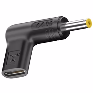 USB Type-C į DC 5.5x2.5 mm adapteris