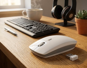 Esperanza EM120W mouse RF Wireless Optical 2400 DPI