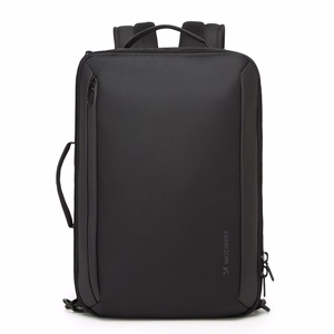 Wozinsky Premium 15,6'' nešiojamojo kompiuterio kuprinė / krepšys su dirželiu - juoda