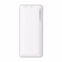 Baseus Airpow Ličio polimerų maitinimo bankas 10000 mAh 20 W Baltas
