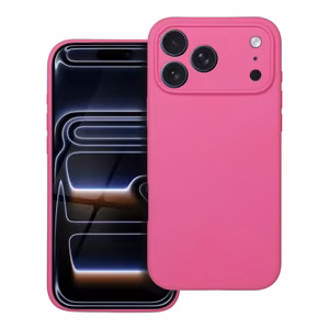 Silikoninis dėklas 2mm IPHONE 17 Pro Max suderinamas su Magnetine rožinė