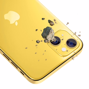 Apple iPhone 14 Plus - 3mk Lens Protection Pro geltona