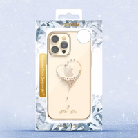 Kingxbar Elegant Series dėklas telefonui iPhone 13 Pro galinis dangtelis skaidrus