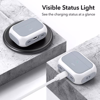 ESR Orbit Halolock Magnetinis su MagSafe Apple AirPods Pro 1/2 - Baltas