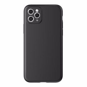Plonas silikoninis dėklas telefonui Huawei nova 10 - juodas