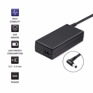 Qoltec 50076.90W maitinimo adapteris / inverteris Vidaus Juoda