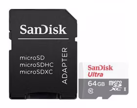 SanDisk Micro SDXC 64GB UHS-I atminties kortelė