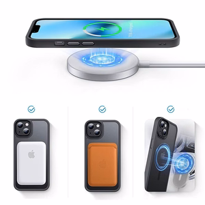 Tech-Protect MagMat MagSafe dėklas iPhone 13 Pro Max - matinė juoda