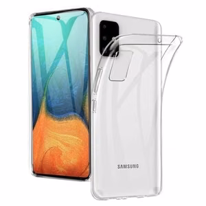 Case for Samsung A71 Back Case Ultra Slim 0,5 mm transparent