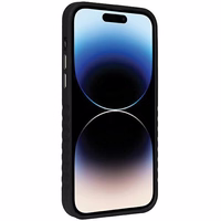 Audi sintetinės odos dėklas MagSafe iPhone 14 Pro - raudonas