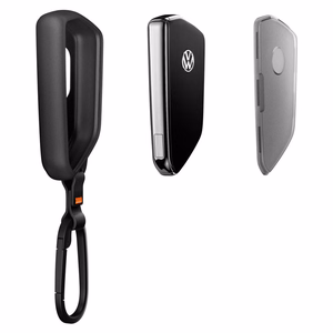 Juodas automobilio rakto pultelio dėklas Spigen VK100