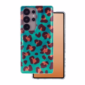 Чехол Animal Print для Samsung Galaxy S25 Ultra Crazy Cheetah