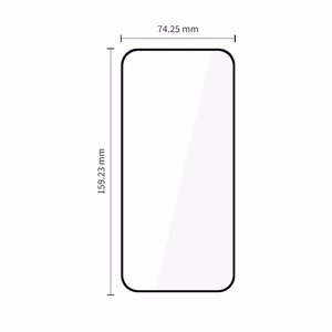 Tech-Protect Glass Fit+ grūdintas stiklas 2 vnt. skirta Motorola Moto G67 / G77 - juodas