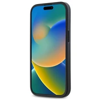 DKNY Quilted Stack Logo dėklas telefonui iPhone 14 - juodas