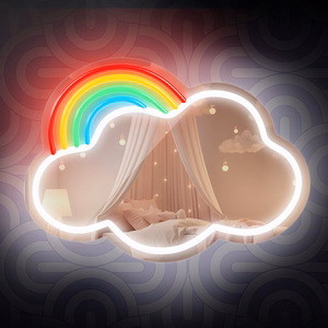 Neon MIRROR LED CLOUD multicolor FMNE05 Forever Light