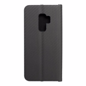 LUNA Book Carbon dėklas telefonui SAMSUNG S9 Plus juodas