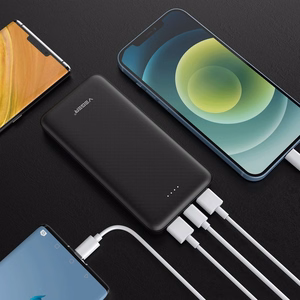 VEGER išorinė baterija 10000 mAh 2A A10 (W1065) juoda