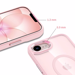 TECH-PROTECT MAGMAT MAGSAFE IPHONE 16E / 17E SOFT PINK/CLEAR