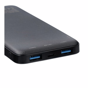 Išorinė baterija 10000 mAh 3A W1056 czarny