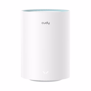 Cudy M1300 3 vnt. komplektas Mesh Wi-Fi sistema dviejų dažnių (2.4 GHz / 5 GHz) Wi-Fi 5 (802.11ac) balta 1 vidinė antena