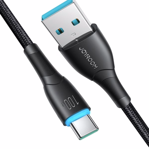 Кабель Joyroom Starry SA32-AC6 100W USB-A / USB-C 1м (чёрный)