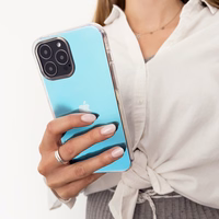 Aurora Case dėklas telefonui Samsung Galaxy A13 5G gelinis neoninis mėlynas