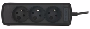 Activejet COMBO IEC 3G – 3 lizdų ilgintuvas su 1.5 m laidu, IEC įėjimas (5901443018506)