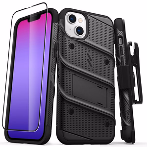 Чехол ZIZO BOLT Series для iPhone 14 Plus, чёрный