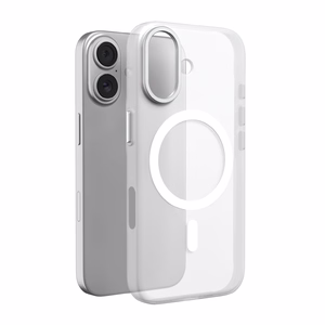 Puro Lightfeel iPhone 17 Dėklas suderinamas su MagSafe - skaidrus ir baltas