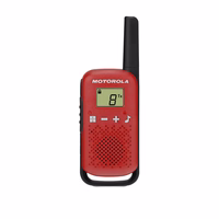 "Motorola Talkabout T42" dvynių pakuotė raudona