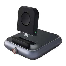 "Joyroom" JR-WQW03 magnetinis įkroviklis "Apple Watch" laikrodžiui (juodas)