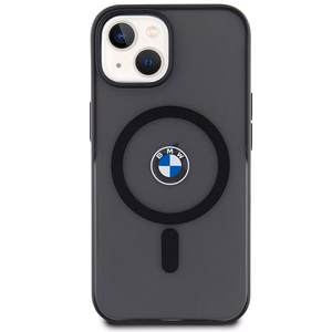 BMW IML Signature MagSafe dėklas telefonui iPhone 15 Plus / 14 Plus - juodas