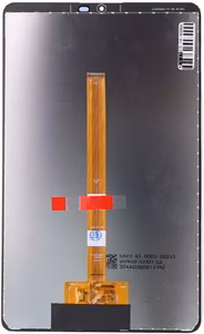 Ekranas Samsung X135 TAB A11 LTE 8.7 2025 (compatible with X130/X133 A11 WiFi) su lietimui jautriu stikliuku Black ORG