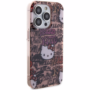 Hello Kitty IML grafičių dėklas telefonui iPhone 14 Pro - rožinis