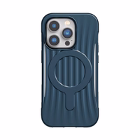Raptic X-Doria Clutch dėklas iPhone 14 Pro Max su Magnetine galinė mėlyna danga