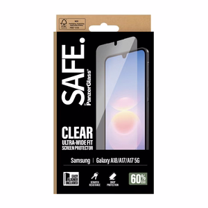 PanzerGlass SAFE ekrano apsauga, skirta Samsung Galaxy A18/A17