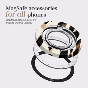 MIO Leopard Magsafe Dėklas su žiedu