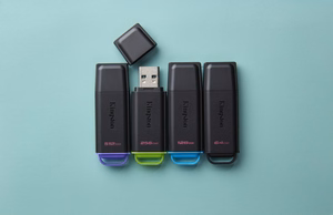 Kingston 256GB nešiojamasis USB 3.2 juodas/žalias