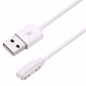Magnetinis įkroviklis Q55A/Q112A laikrodžiui, USB, 50cm