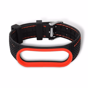 Elastomerinis dirželis LIFESTYLE XIAOMI Mi Band 7 juodas (04)