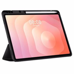 Tech-Protect SmartCase Pen dėklas planšetei Samsung Galaxy Tab S11 11.0 X730 / X736 - juodas