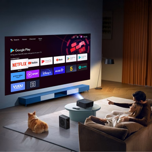 Yaber K2s Pro LCD FullHD 1080p Multimedia Projector with JBL Speakers and Subwoofer - Juodas