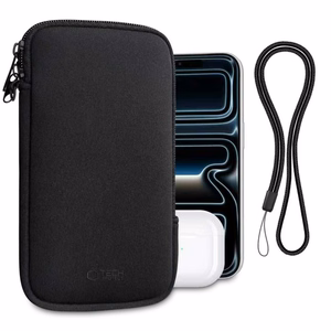 Tech-Protect SM70 dėklas telefonui, skirtas 6.0"–7.2" išmaniesiems telefonams – juodas