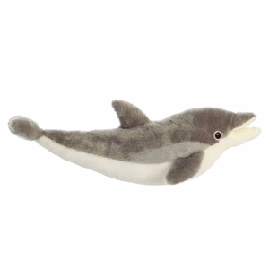 Eco Nation ekologiškas pliušinis žaislas – delfinas, 38 cm