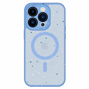 Tel Protect Magnetinis Splash Matinis dėklas telefonui iPhone 15 Pro šviesiai mėlynas