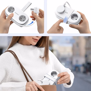 Orico AP3 20W GaN 5in1 maitinimo blokas 2x AC + 2x USB-A + 1x USB-C - baltas