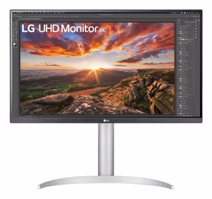 LG 27UP850K-W.AEU monitorius 68,6 cm (27") 3840 x 2160 pikselių 4K Ultra HD LED juodas