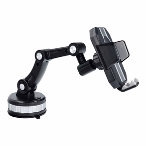 Automobilio laikiklis priekinio stiklo / prietaisų skydelio SUPER STRONG ZP-X0566 juodas