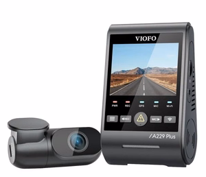 Viofo A229 Plus 3CH-G – 3 kanalų GPS vaizdo registratorius